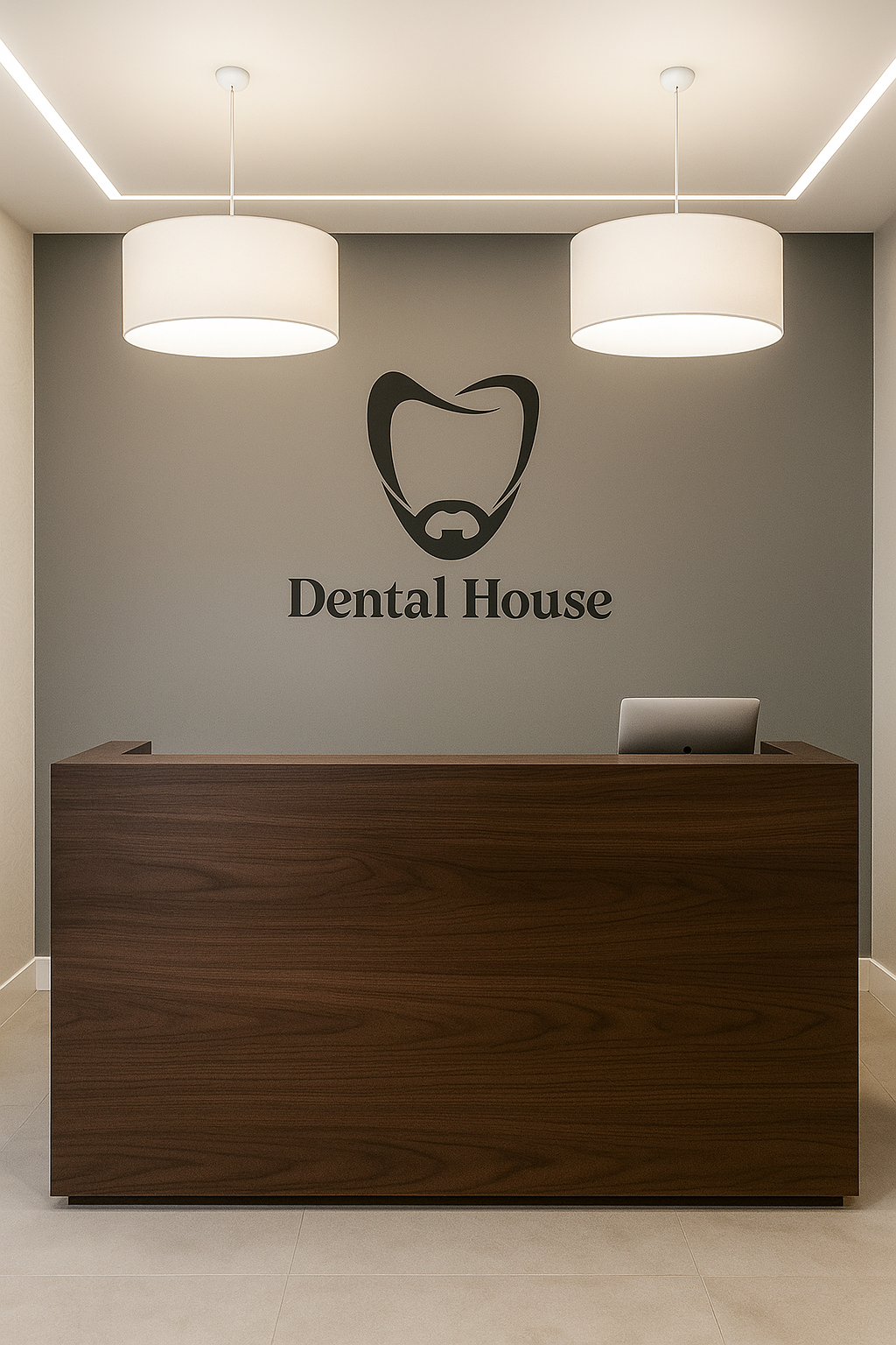 Photo du Dr. Yassine Bensslimane expliquant un plan de traitement à un patient